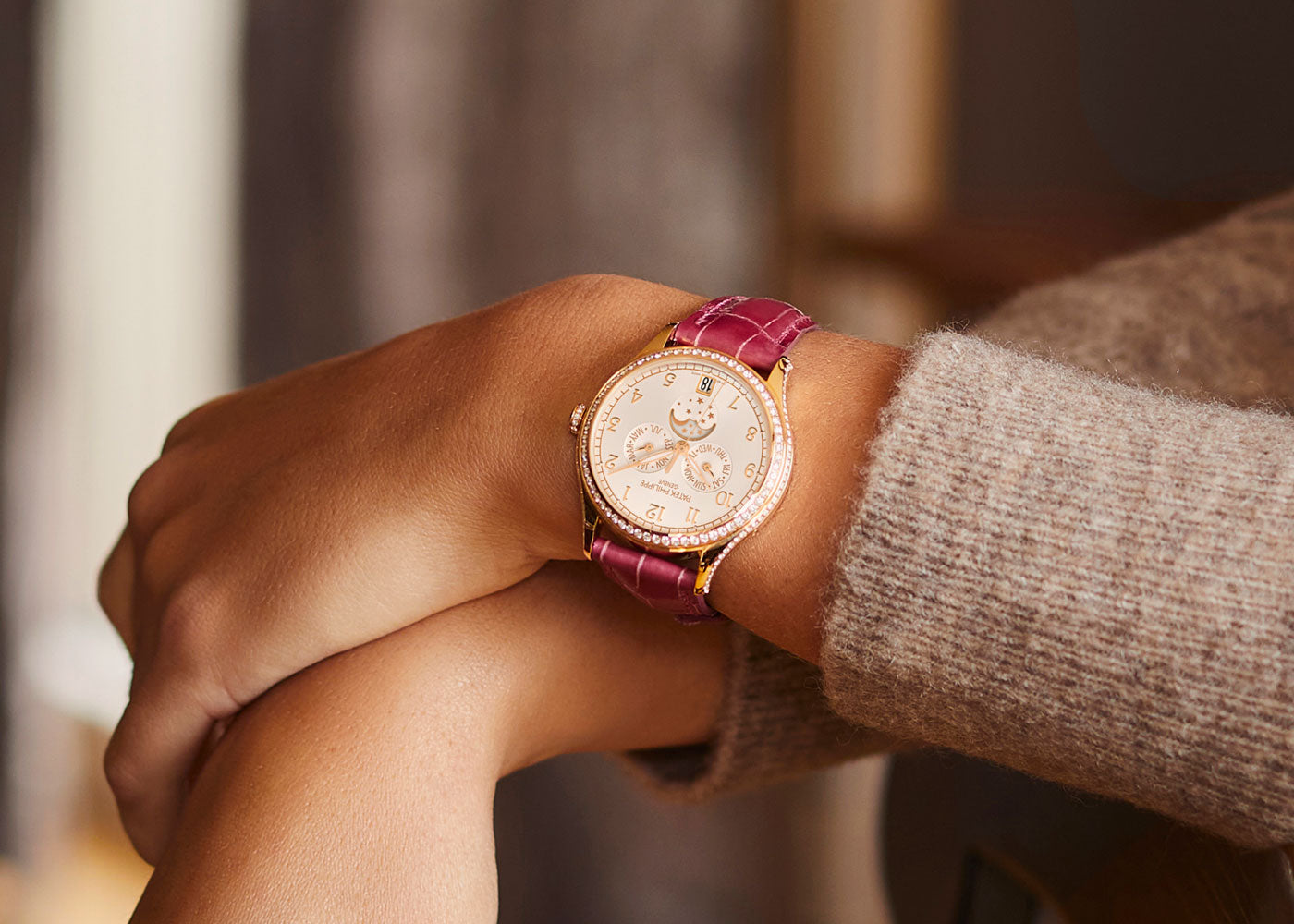 Patek Philippe Calendário Anual de Senhora