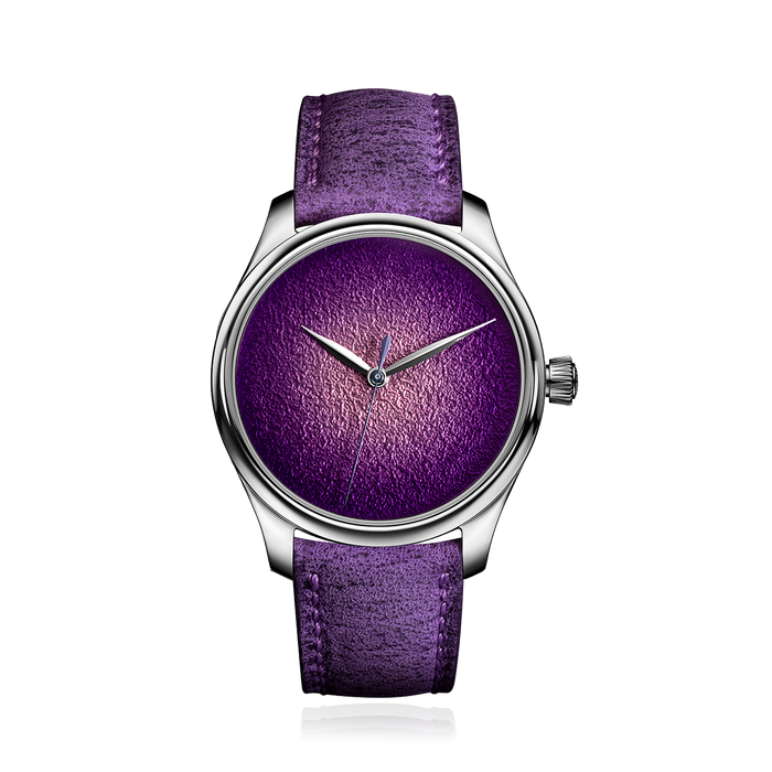Endeavour Centre Seconds Concept Purple Enamel