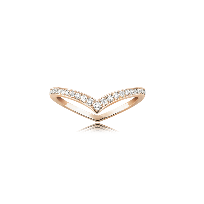 Aliança Fiery Diamond Pavé