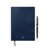 Conjunto com Meisterstück Classique Rollerball e Notebook #146 Azul