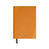 Caderno Médio em Couro Sartorial, Páginas Pautadas
