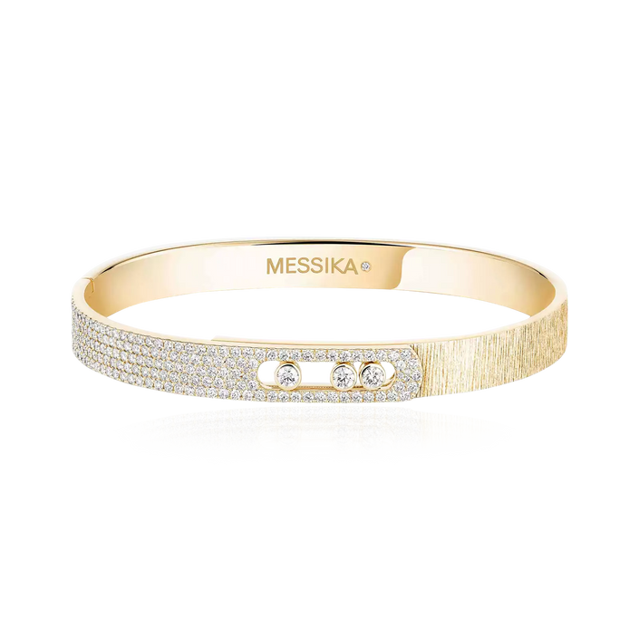 Pulseira Move Noa Ciselé Semi-Pavé