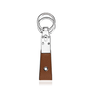 Porta-chaves Argola em couro Sartorial
