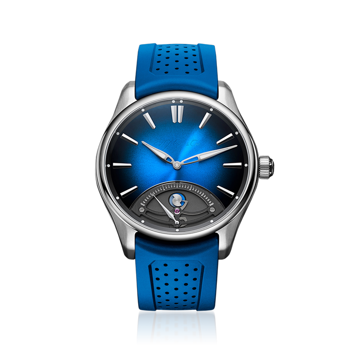 Pioneer Retrograde Seconds Midnight Blue