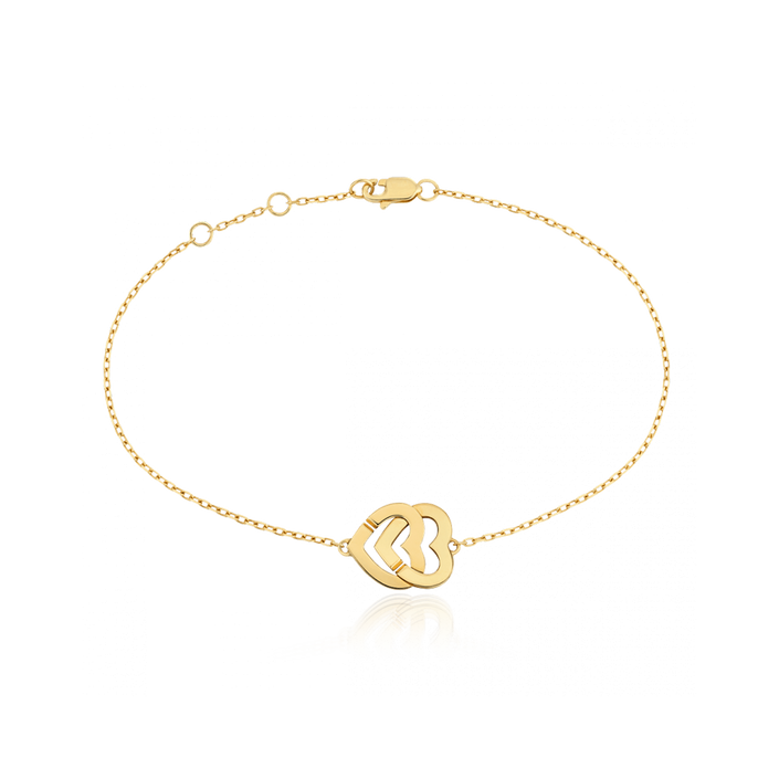 Pulseira Double Cœurs R10