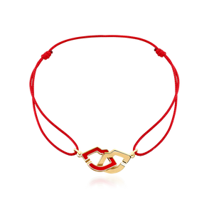 Pulseira Cordão 2 Lips