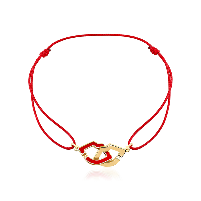 Pulseira Cordão 2 Lips
