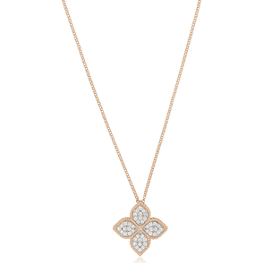 Fio com Pendente Princess Flower