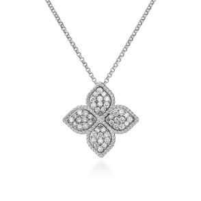 Fio com Pendente Princess Flower