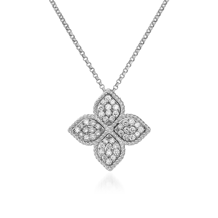 Fio com Pendente Princess Flower