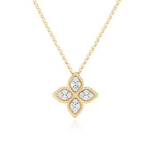 Fio com Pendente Princess Flower