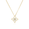 Fio com Pendente Princess Flower