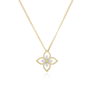 Fio com Pendente Princess Flower