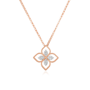 Fio com Pendente Princess Flower