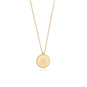 Fio com Pendente Venetian Princess Zodiac Pisces