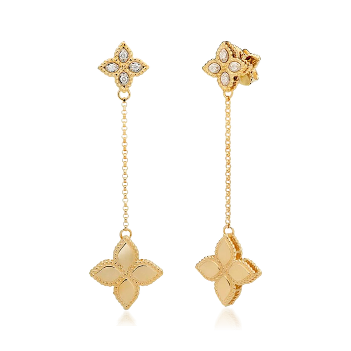 Brincos Princess Flower