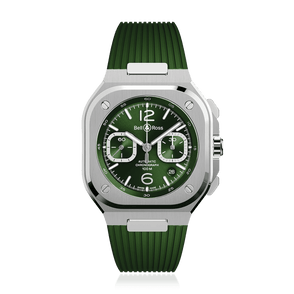 BR 05 Chrono Green Steel