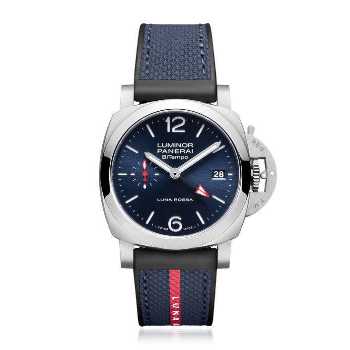 Luminor Quaranta Bitempo Luna Rossa