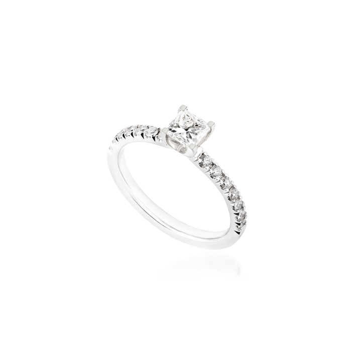 Solitário Unique Setting Princess