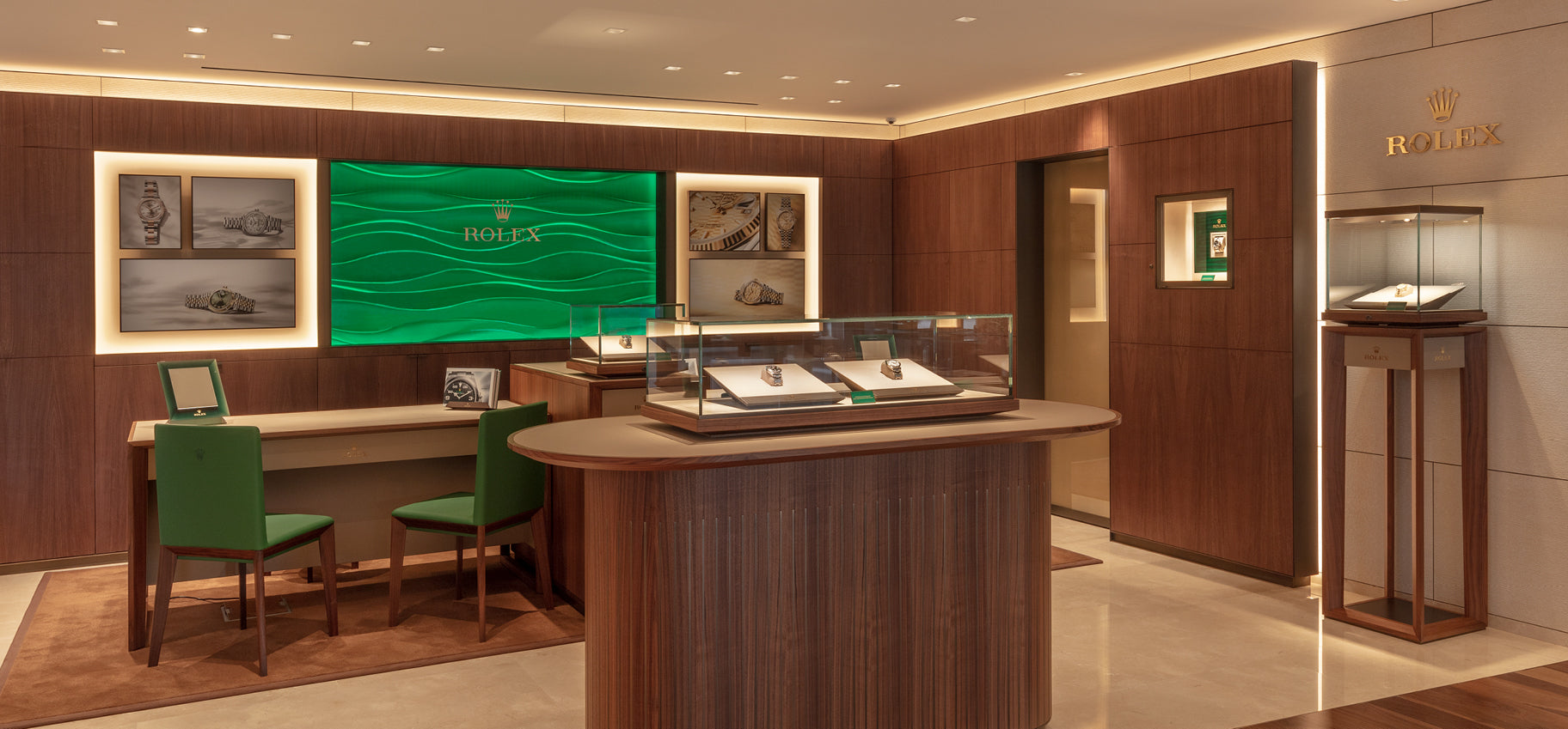 Descubra os nossos Showrooms Rolex David Rosas