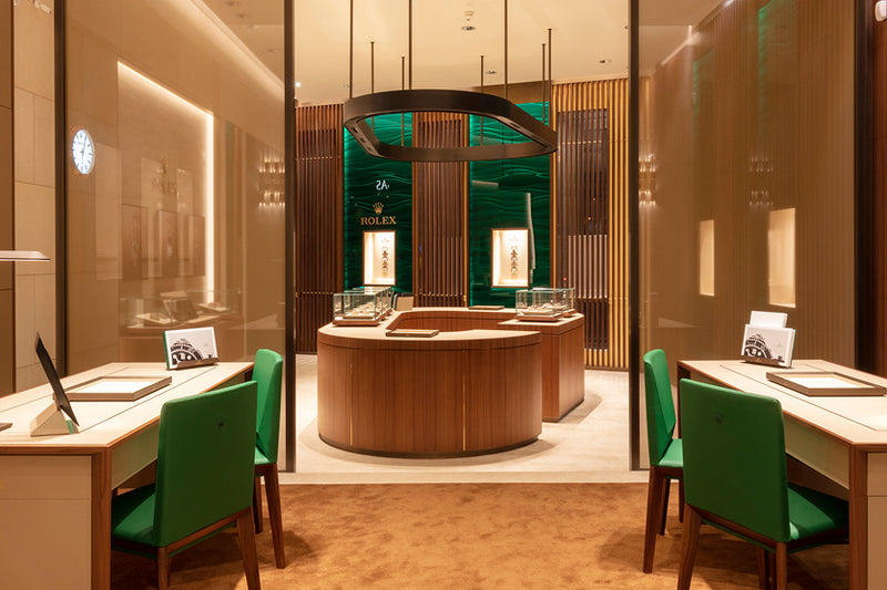 Descubra os nossos Showrooms Rolex David Rosas