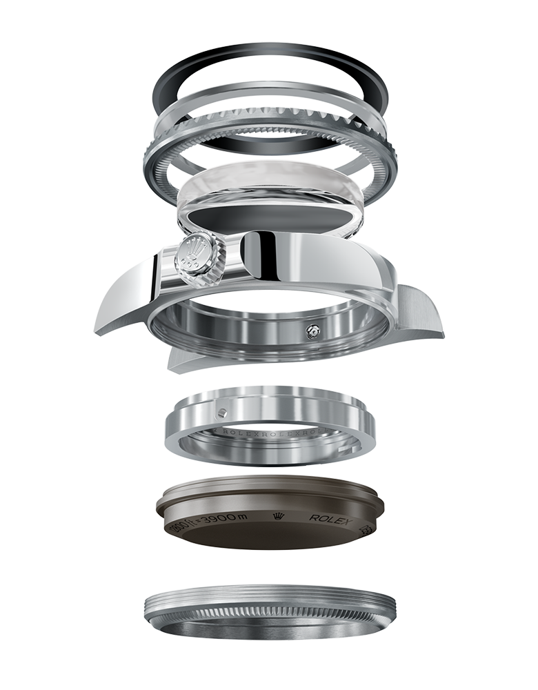 Sistema Ringlock - Relógio Rolex Deepsea