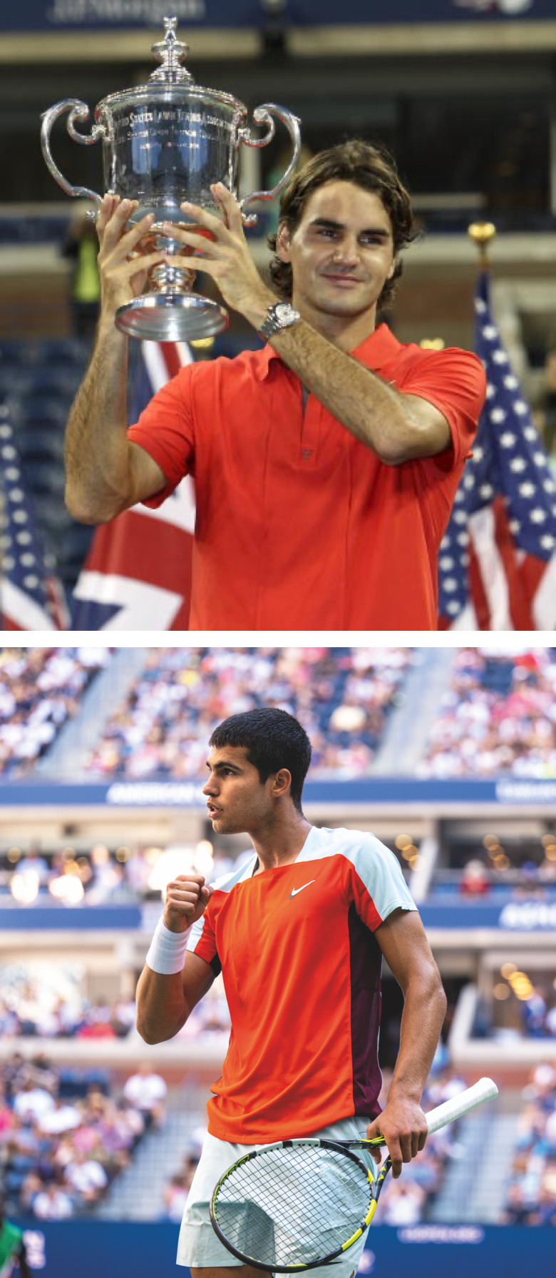 Os Embaixadores Rolex e o US Open