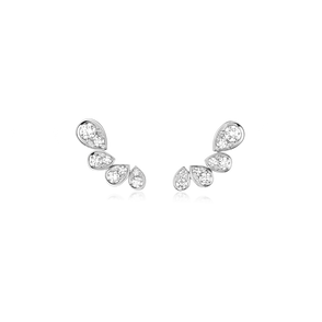 Brincos Joséphine Ronde d'Aigrettes