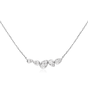 Colar Joséphine Ronde d'Aigrettes