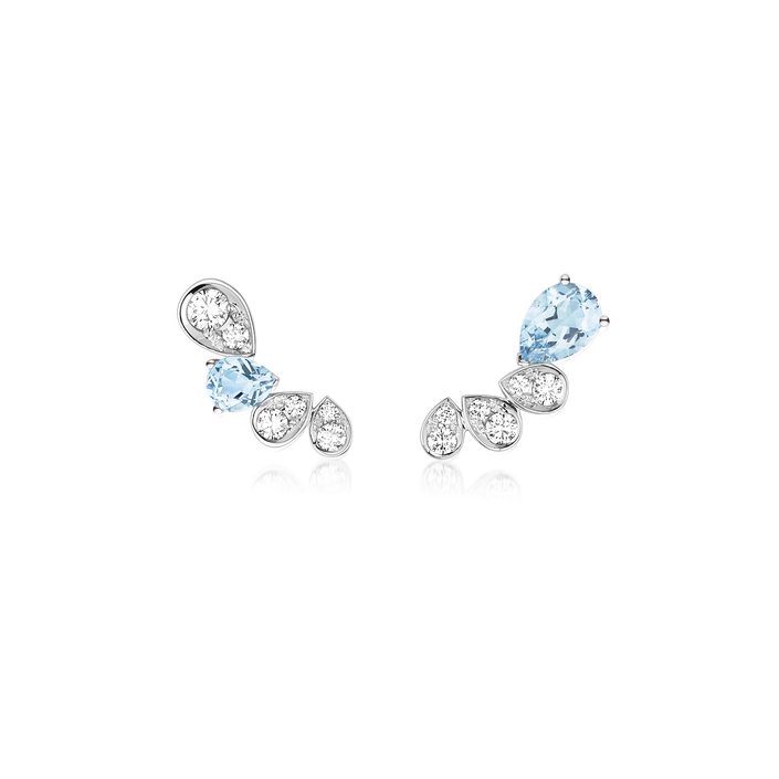 Brincos Joséphine Ronde d'Aigrettes