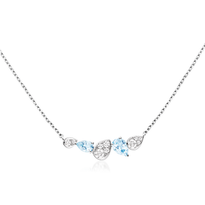 Colar Joséphine Ronde d'Aigrettes