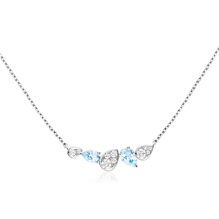 Colar Joséphine Ronde d'Aigrettes