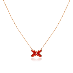 Colar Jeux de Liens Carnelian