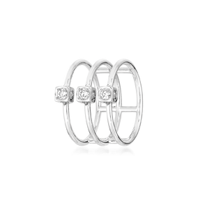 Anel Le Cube Diamant