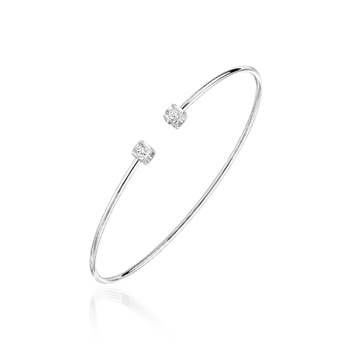 Pulseira Dinh Van Le Cube Diamant