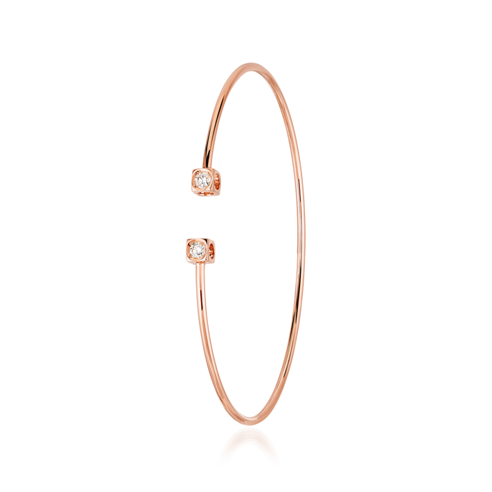 Pulseira Dinh Van Le Cube Diamant