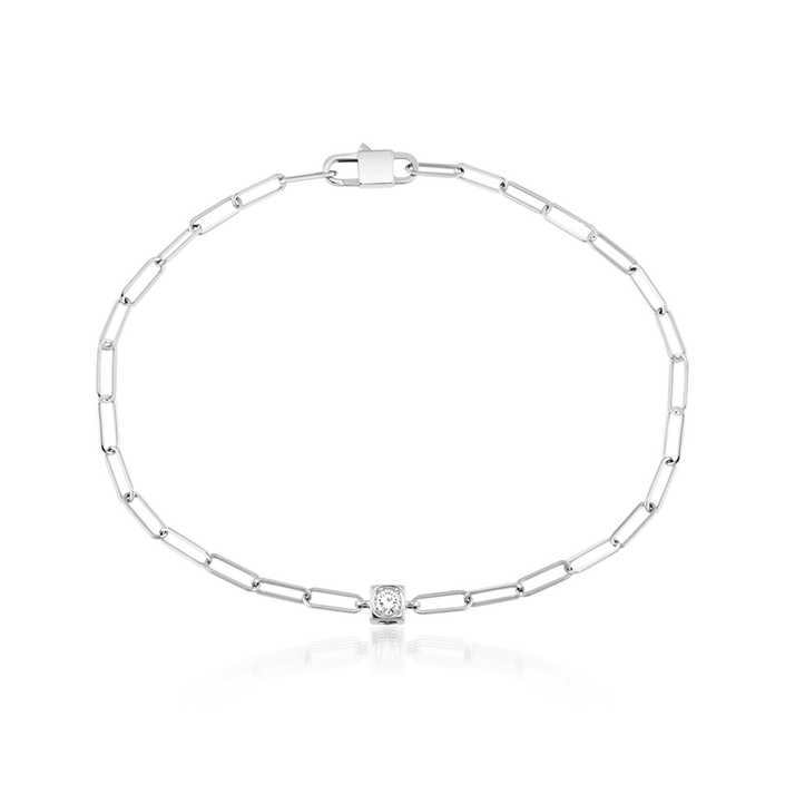 Pulseira Dinh Van Le Cube Diamond