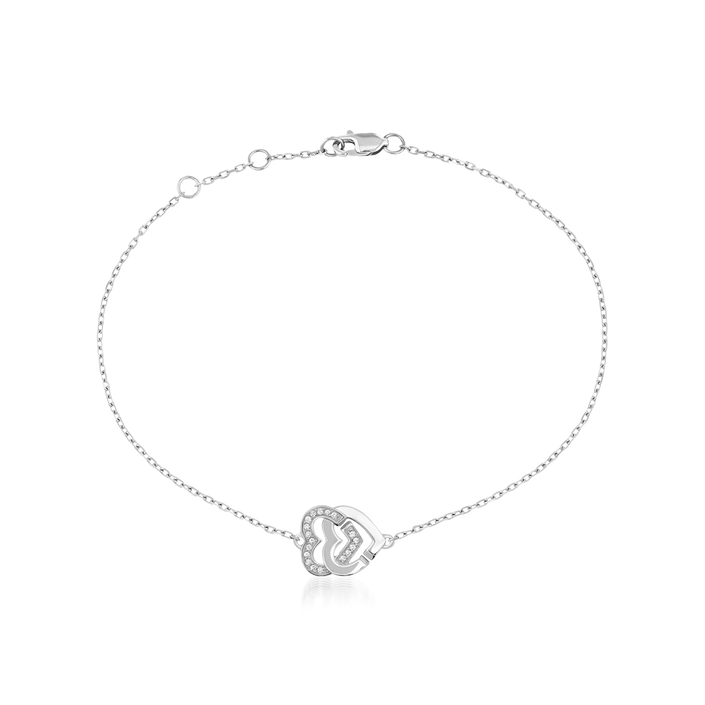 Pulseira Double Cœurs R10