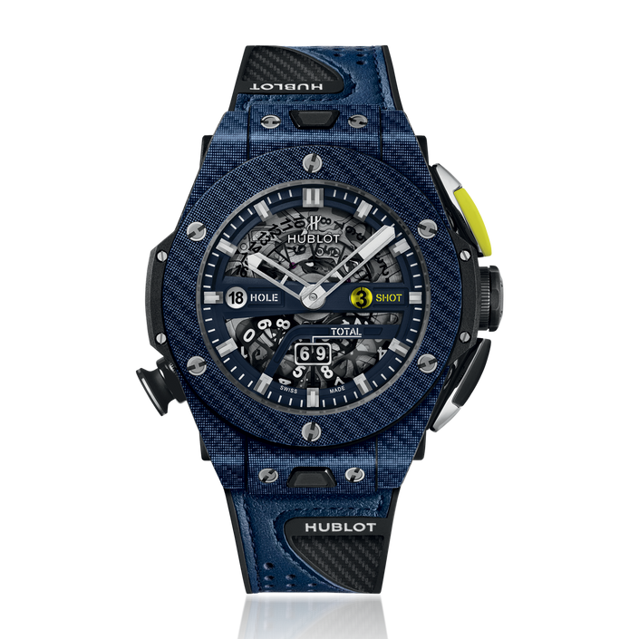 Big Bang Unico Golf Blue Carbon