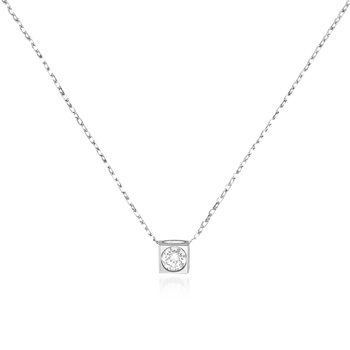 Colar Dinh Van Le Cube Diamant