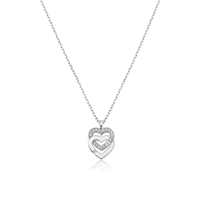 Fio com pendente Double Cœurs R10