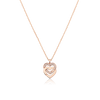 Fio com Pendente Double Cœurs R10
