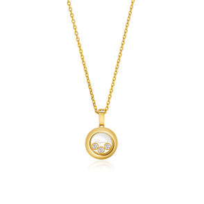 Fio com Pendente Happy Diamonds Icons