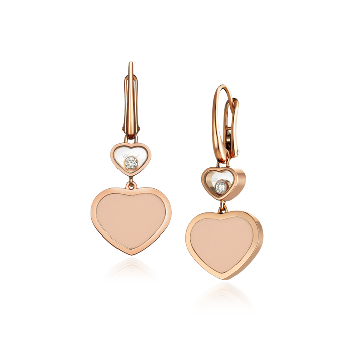 Chopard Brincos Happy Hearts