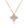 Fio com Pendente Princess Flower