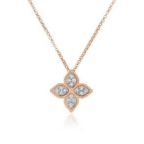 Fio com Pendente Princess Flower