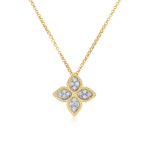 Fio com Pendente Princess Flower