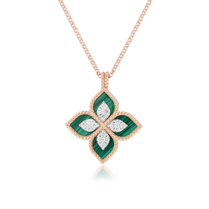 Fio com Pendente Princess Flower