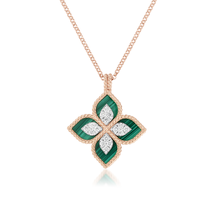 Fio com Pendente Princess Flower