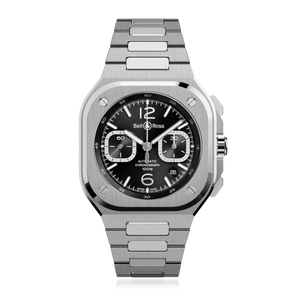BR 05 Chrono Black Steel